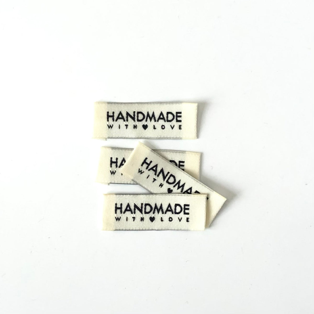 Handmade With Love - Sewaholic Woven Clothing Label - Pack of 4 Sew-In  Labels