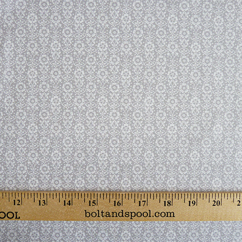 liberty of london picadilly poplin cotton kings gray floral