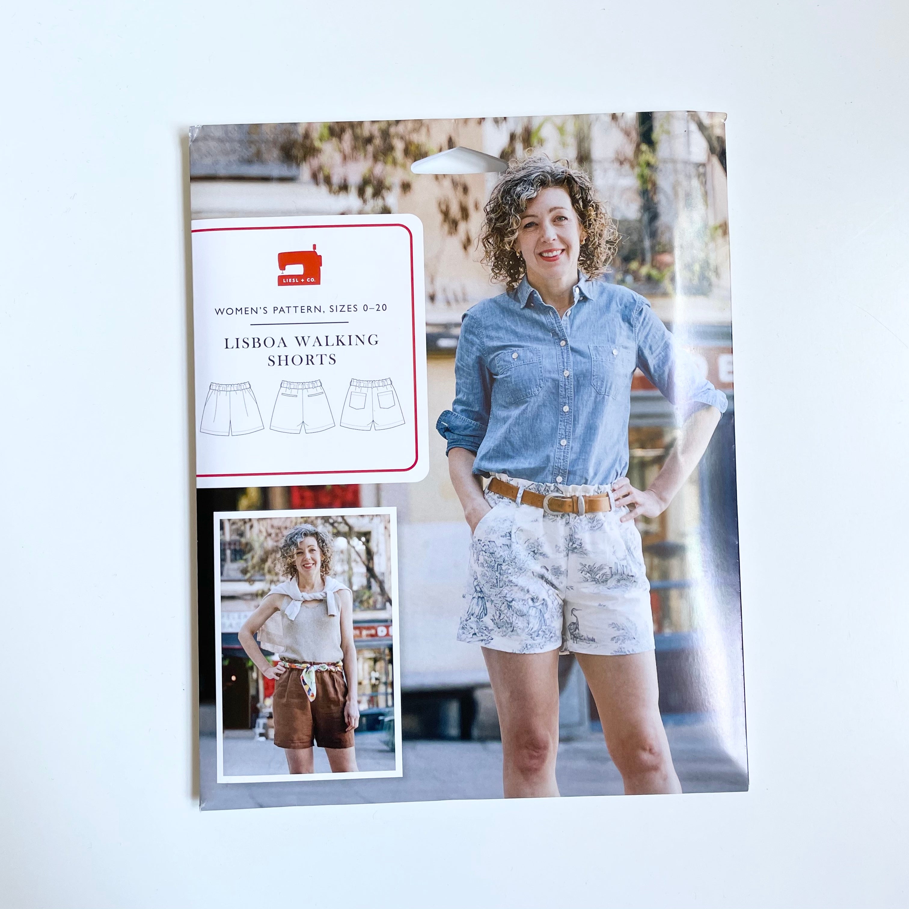 Liesl + Co Patterns : Lisboa Walking Shorts