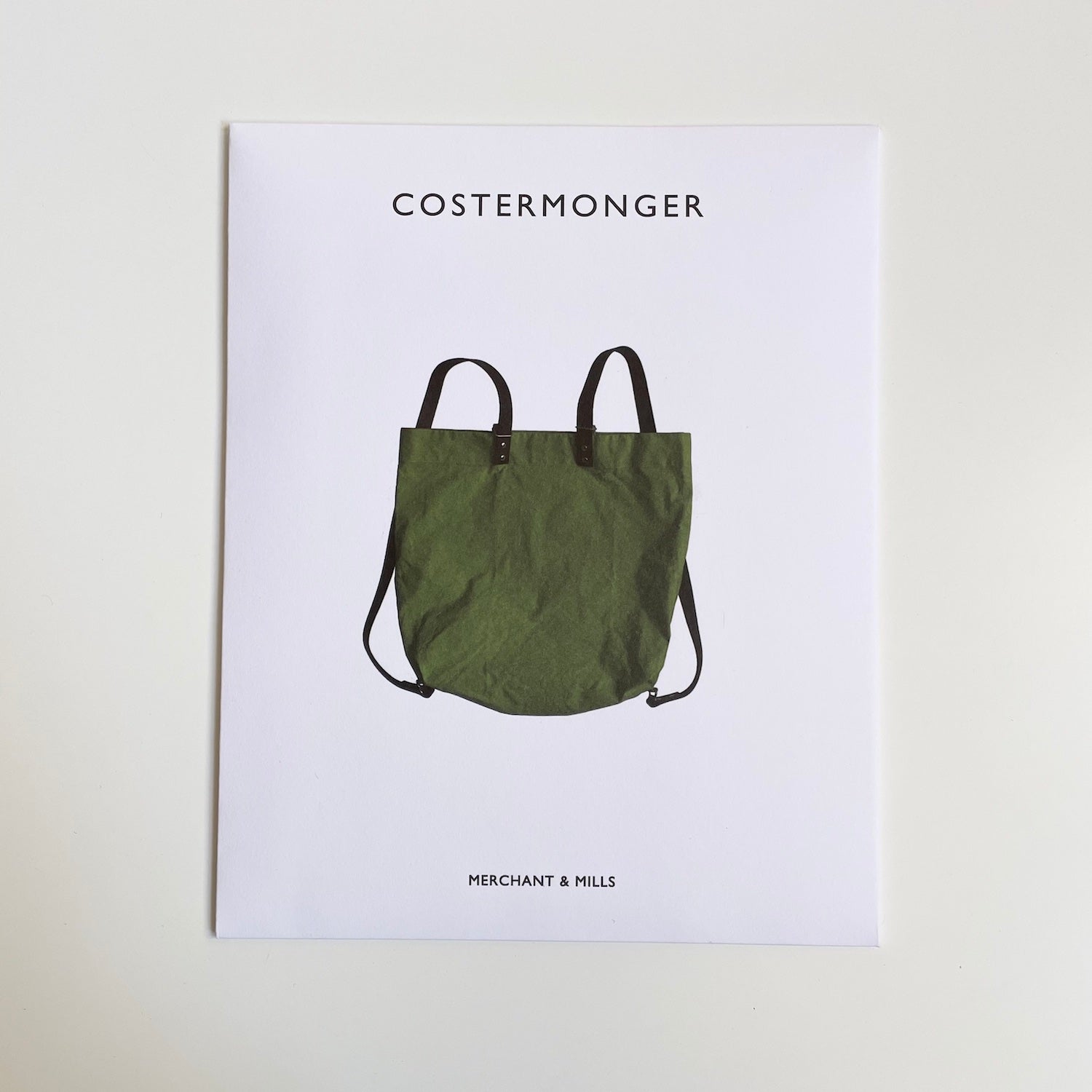 Merchant & Mills Pattern : The Costermonger Bag