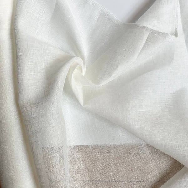 Merchant & Mills Fabric : European Linen Gauze - White