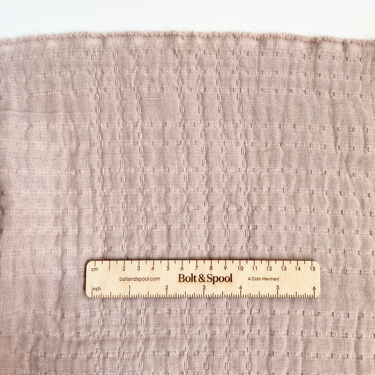Merchant & Mills Fabric : Cotton Soft Stitch Jacquard - Peony