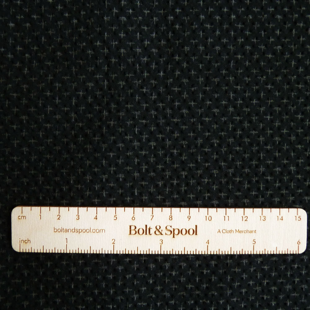 Merchant & Mills Fabric : Tottorri Cross - Black