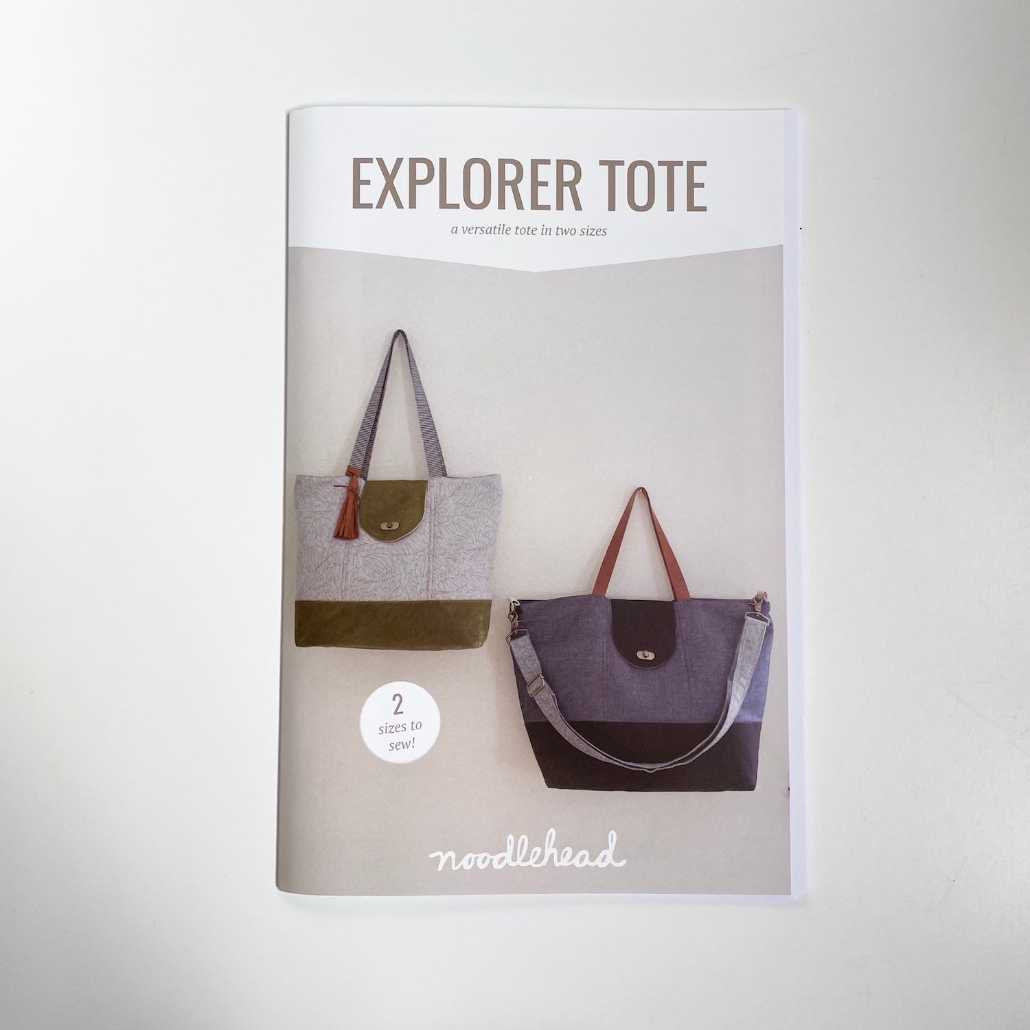 Noodlehead Patterns : Explorer Tote