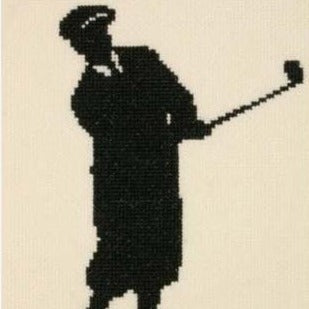 Michael Schwab sports artwork cross stitch kit