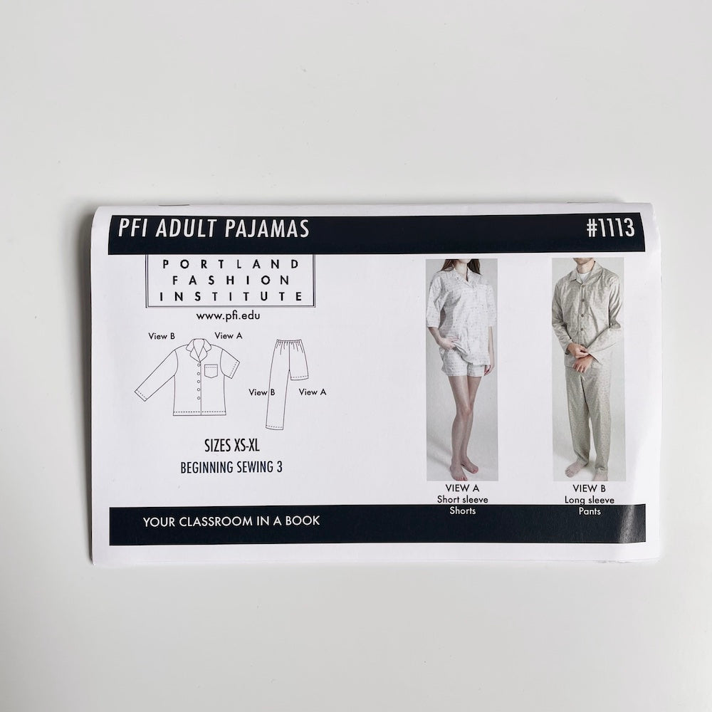 Portland Fashion Institute : Adult Pajamas – Bolt & Spool