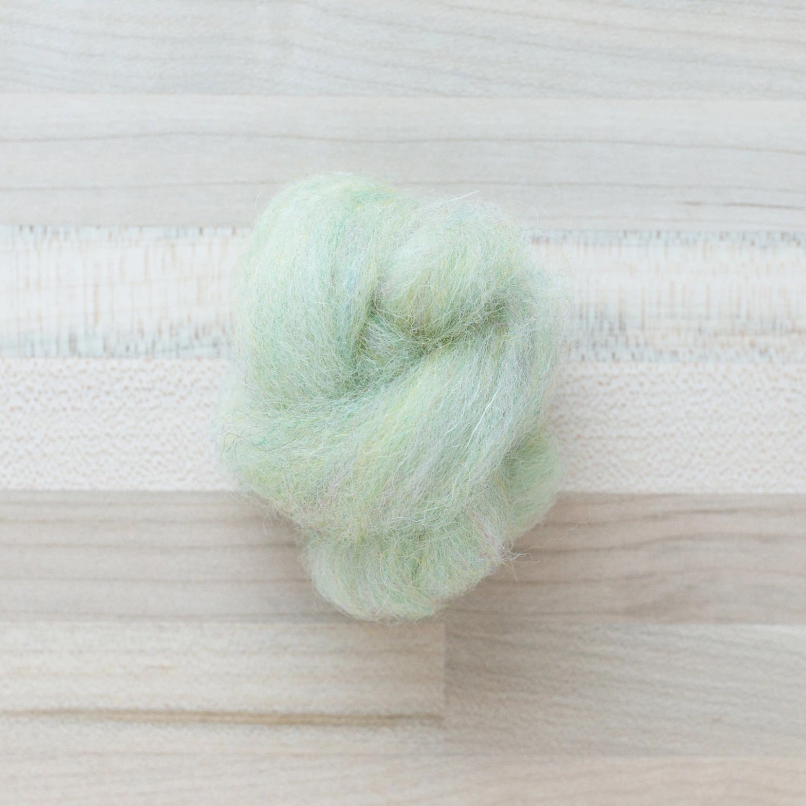 Felted Sky Roving Pistachio
