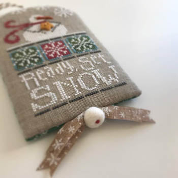 Counted Cross Stitch Pattern: "Ready, Set, Snow"
