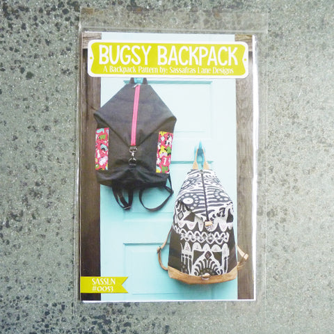 sassafras lane designs bugsy backpack sewing pattern