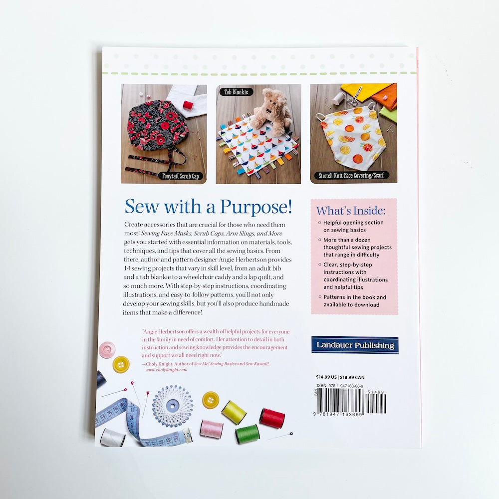 Sewing Face Masks, Scrub Caps, Arm Slings, and More - Angie Herbertson