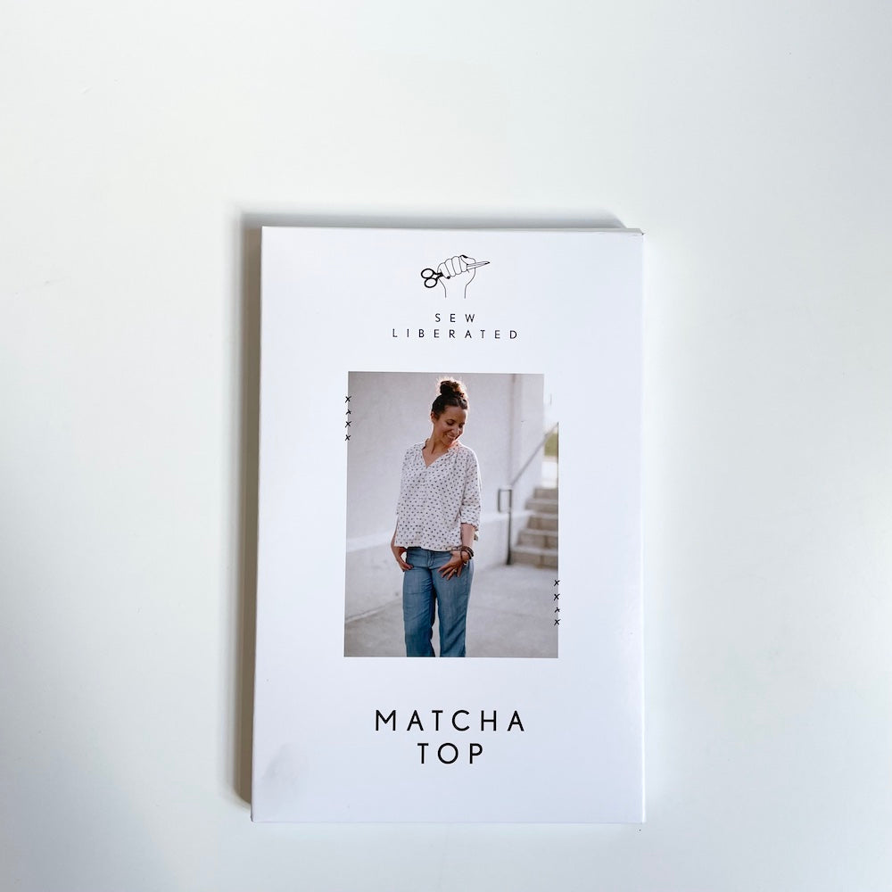 sew liberated matcha top sewing pattern