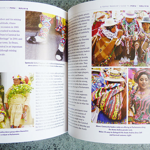a textile travelers guide to peru bolivia book cynthia lecount samake