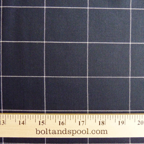 super 110s navy wool suiting