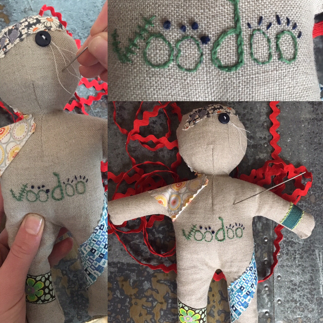 Voodoo, Karma and Chakra Dolls for Mardi Gras!