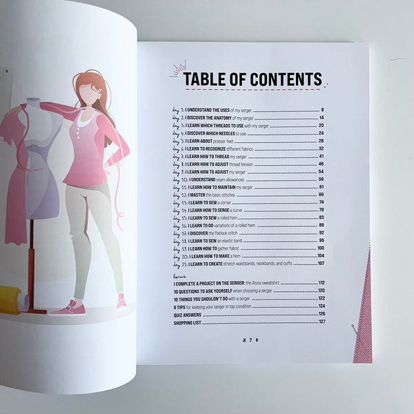 21 Days to Learn to Use Your Serger - Modesty Couture