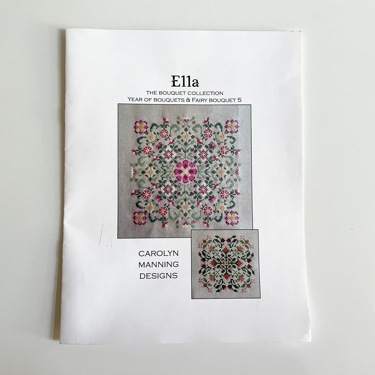 Counted Cross Stitch Pattern : The Bouquet Collection - Ella