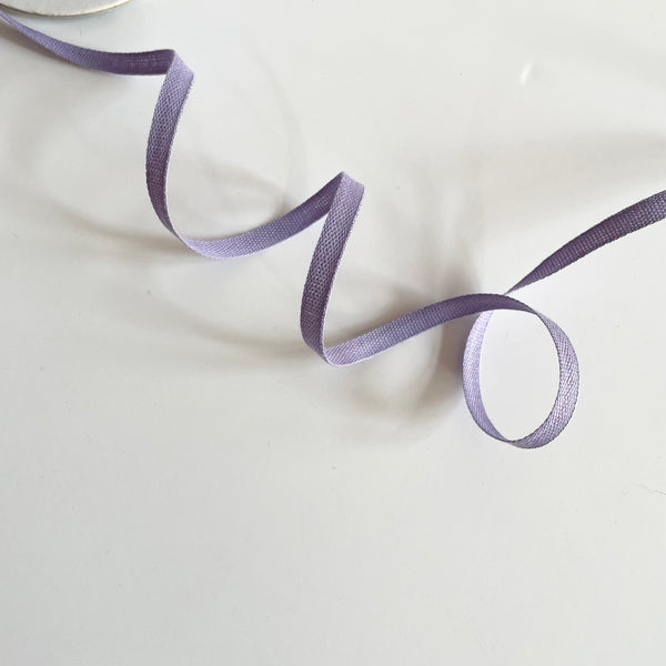 Studio Carta : Narrow Tight Weave Cotton Ribbon - Lavender