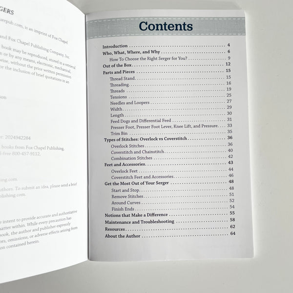 Pocket Guide to Sergers - Sue O'Very