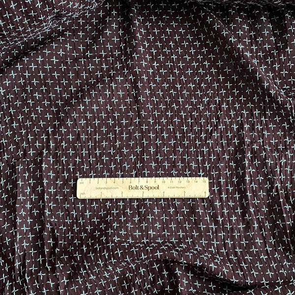 Merchant & Mills Indian Cotton - Cool Browns Cross Stitch