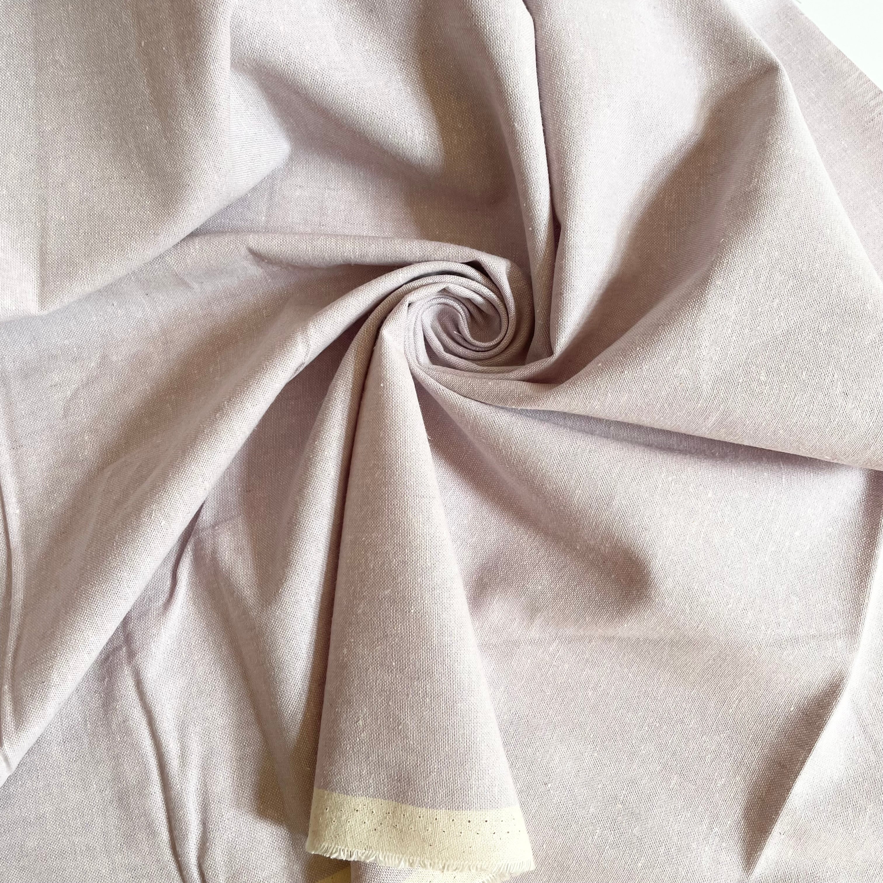 Robert Kaufman : Essex Linen / Cotton - Lilac