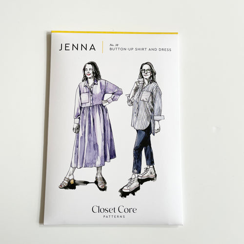 Closet Case Patterns : Jenna Button-Up Shirt & Dress