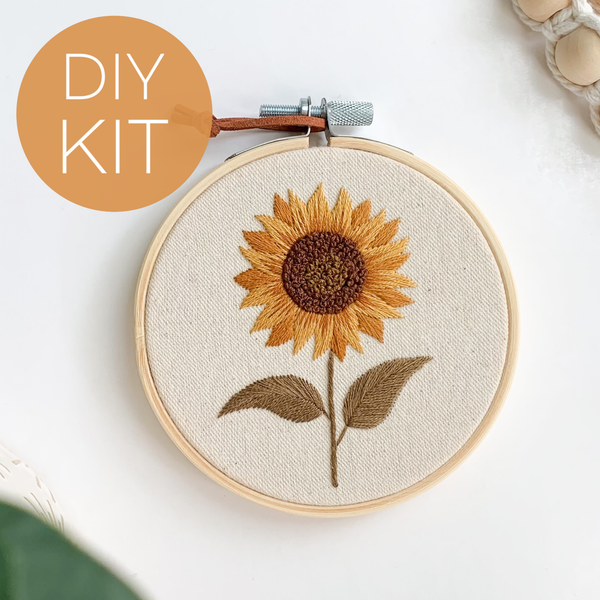 Matryoshka : Sunflower Embroidery Kit