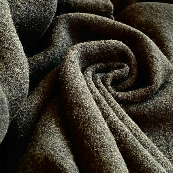 Boiled Wool - Ivy Green
