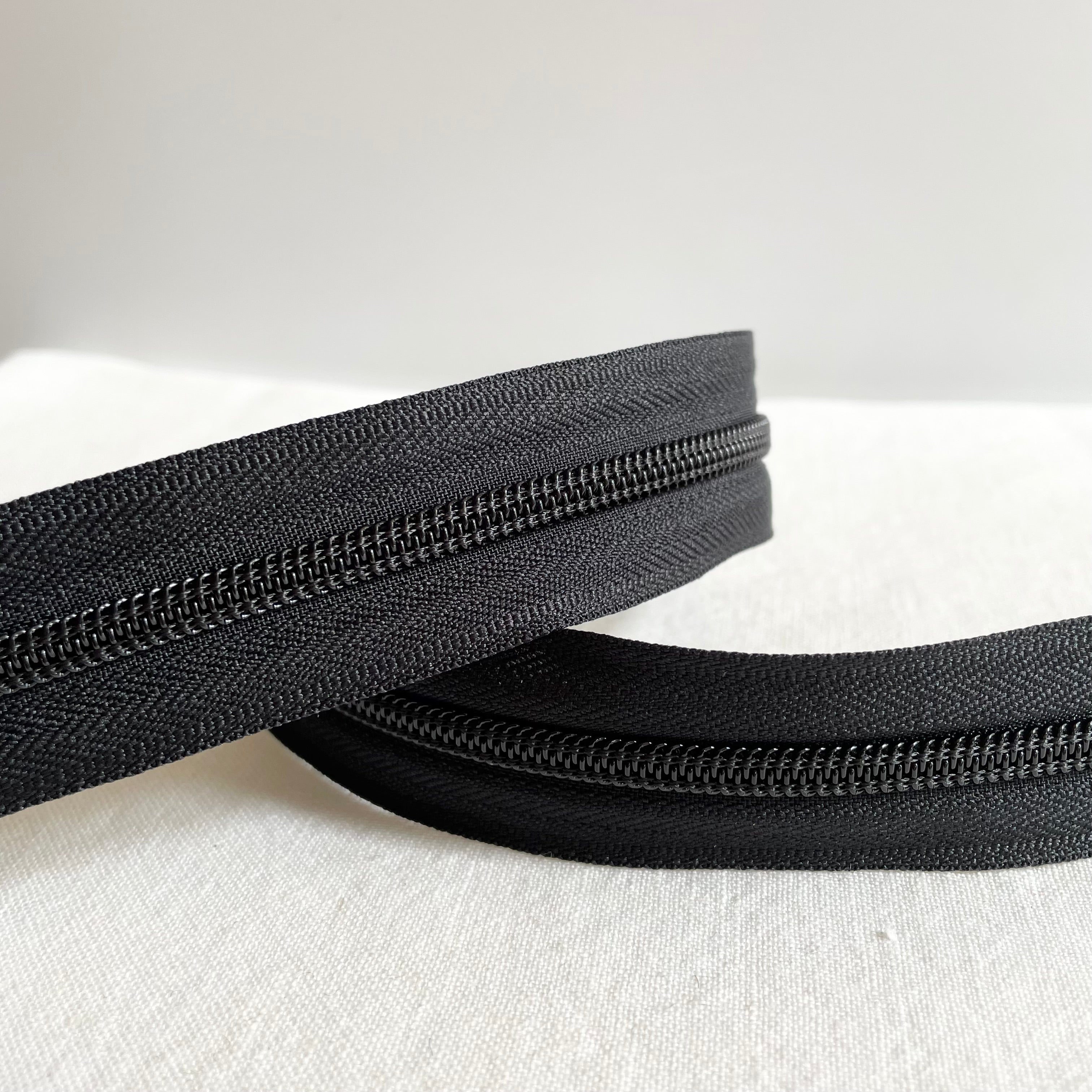 YKK #5 Nylon Coil Continuous Zipper - Black