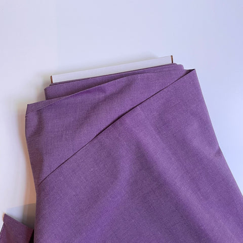 Tilda Fabrics : Chambray Eggplant