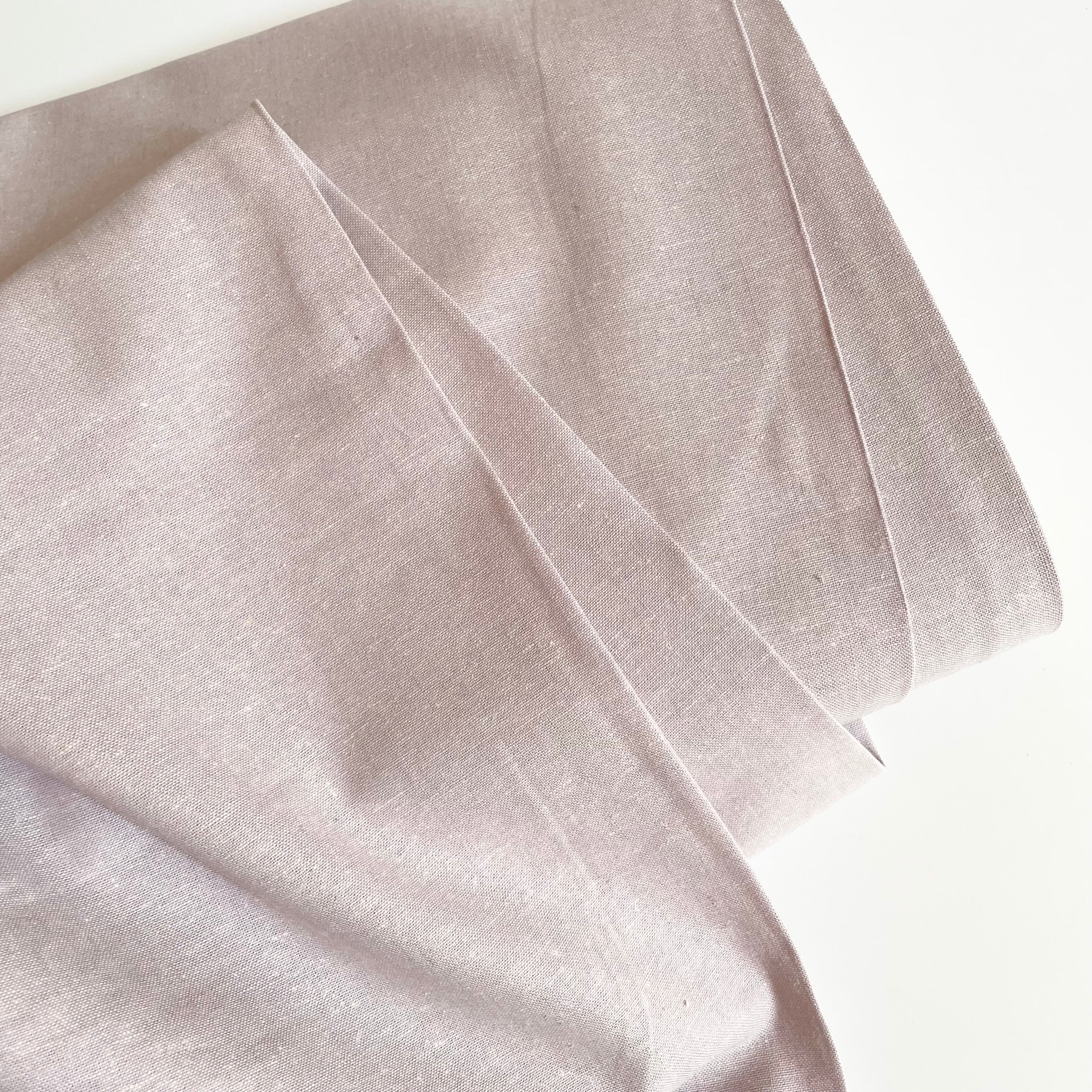Robert Kaufman : Essex Linen / Cotton - Lilac