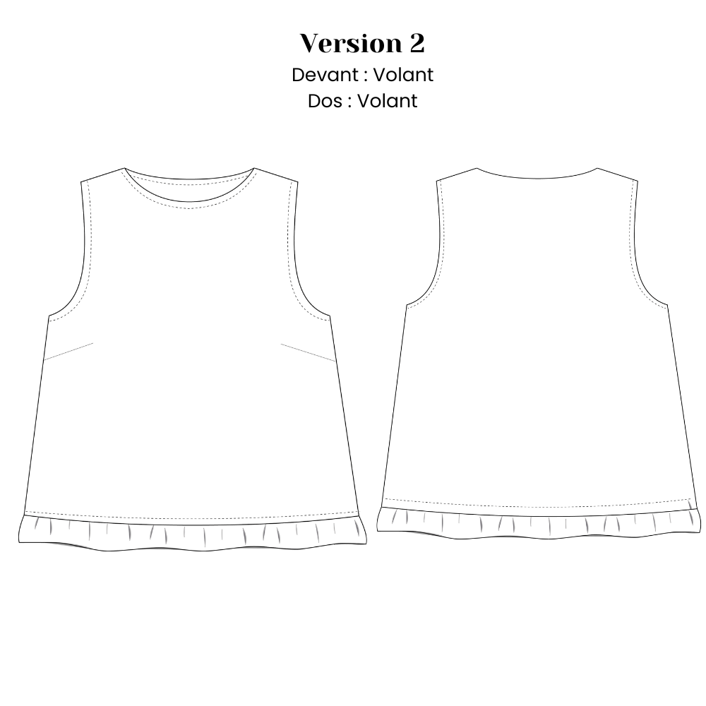 Lise Tailor Patterns - Alia Top