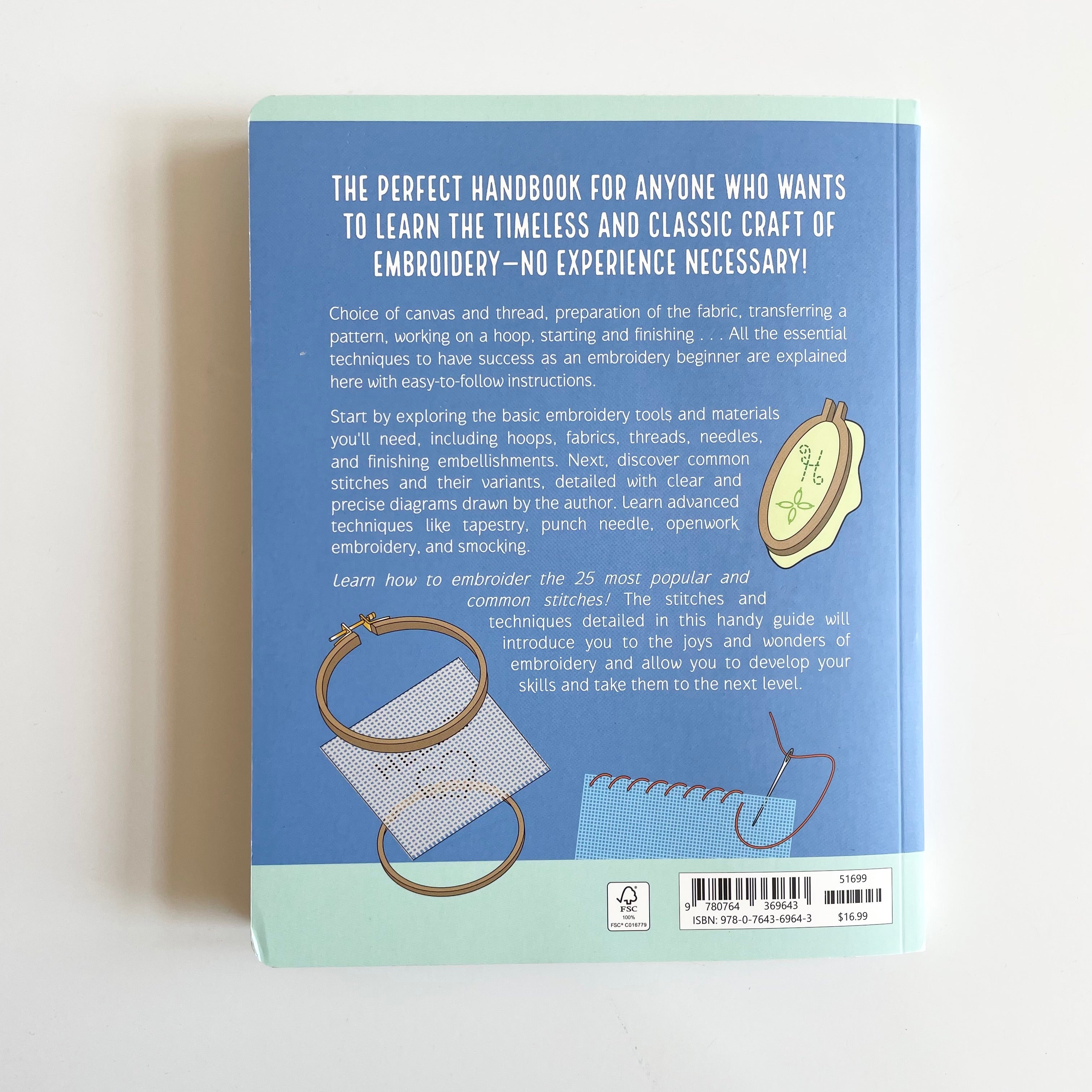 Embroidery Handbook for Beginners - Catherine Guidicelli