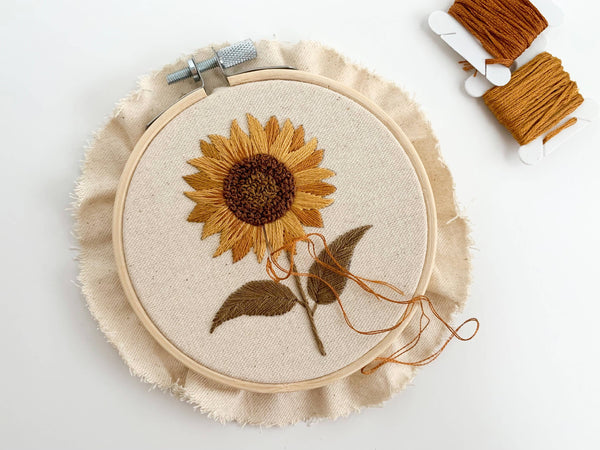 Matryoshka : Sunflower Embroidery Kit