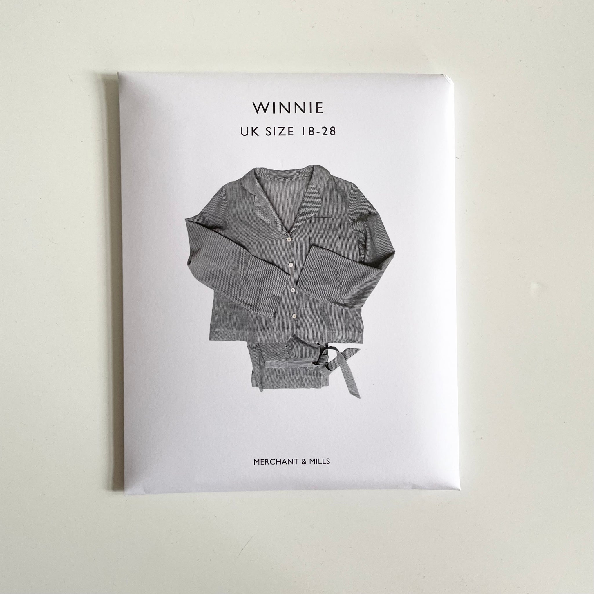 Merchant & Mills Pattern : Winnie Pajamas (sizes 18 - 28)