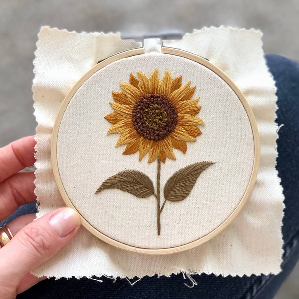 Matryoshka : Sunflower Embroidery Kit