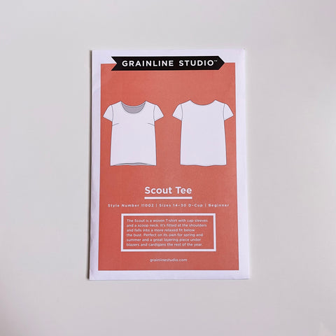 Grainline Studio : Scout Tee Extended Sizes