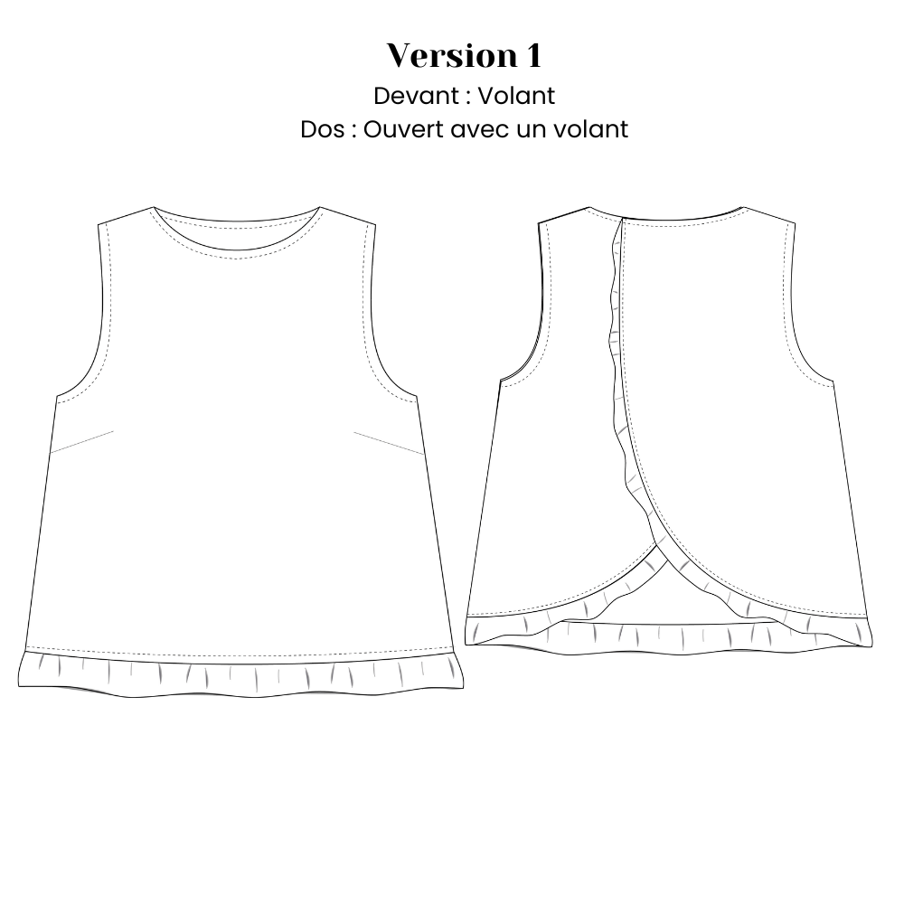 Lise Tailor Patterns - Alia Top