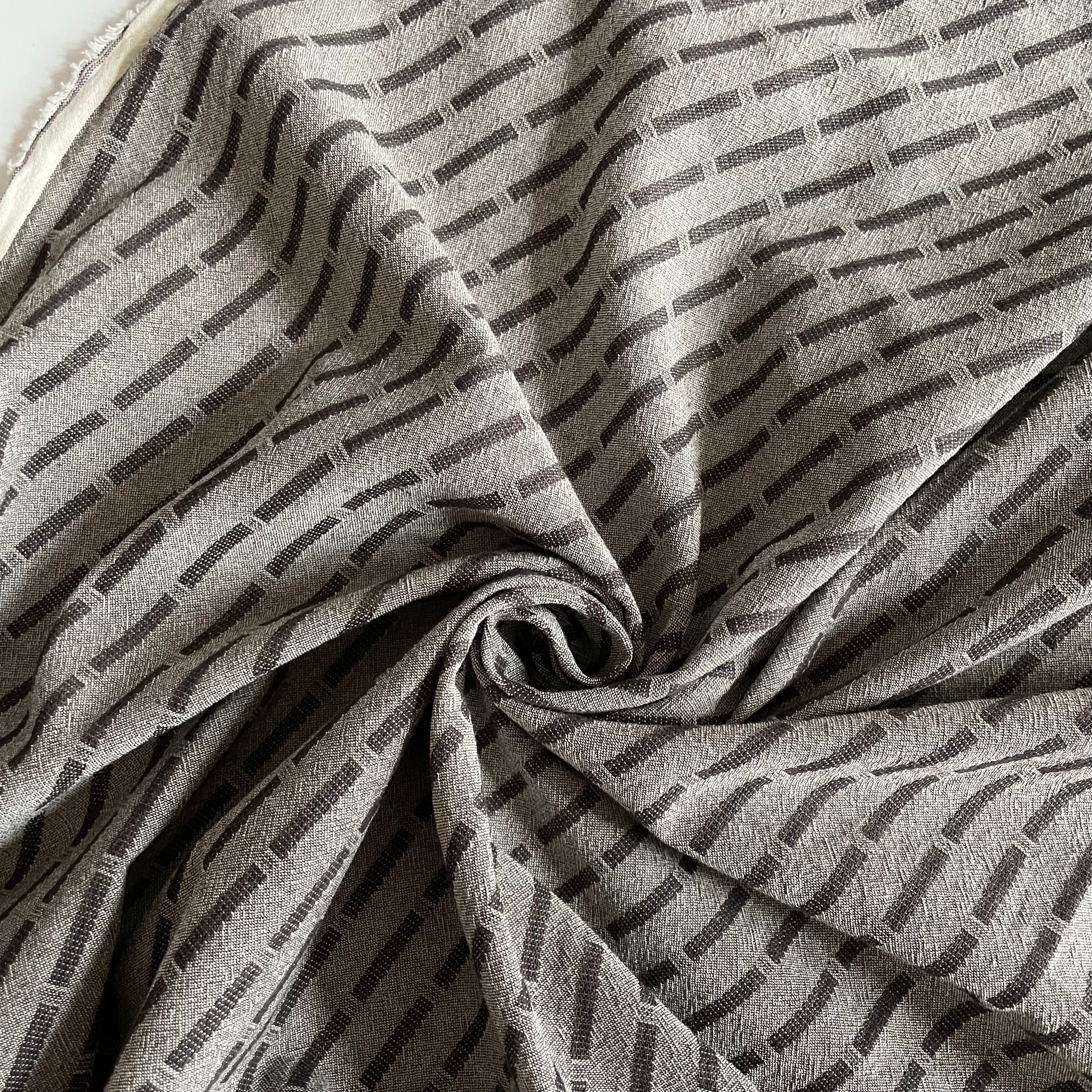 broken stripe yarn dyed cotton
