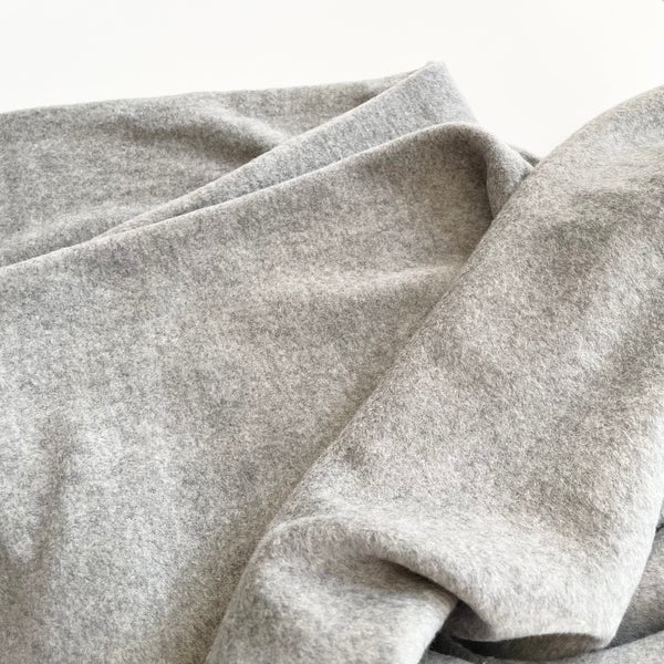Cotton Fleece - Heathered Gray