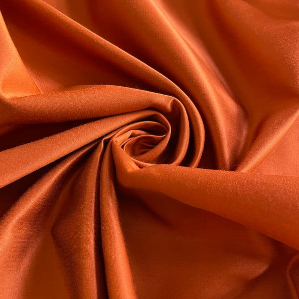Robert Kaufman Radiance Silk / Cotton - Copper