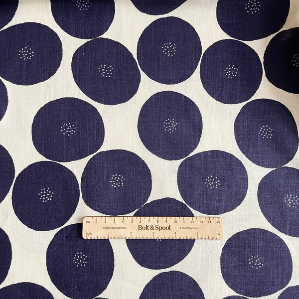 Kokka Muddy Works Canvas - AnPan Navy