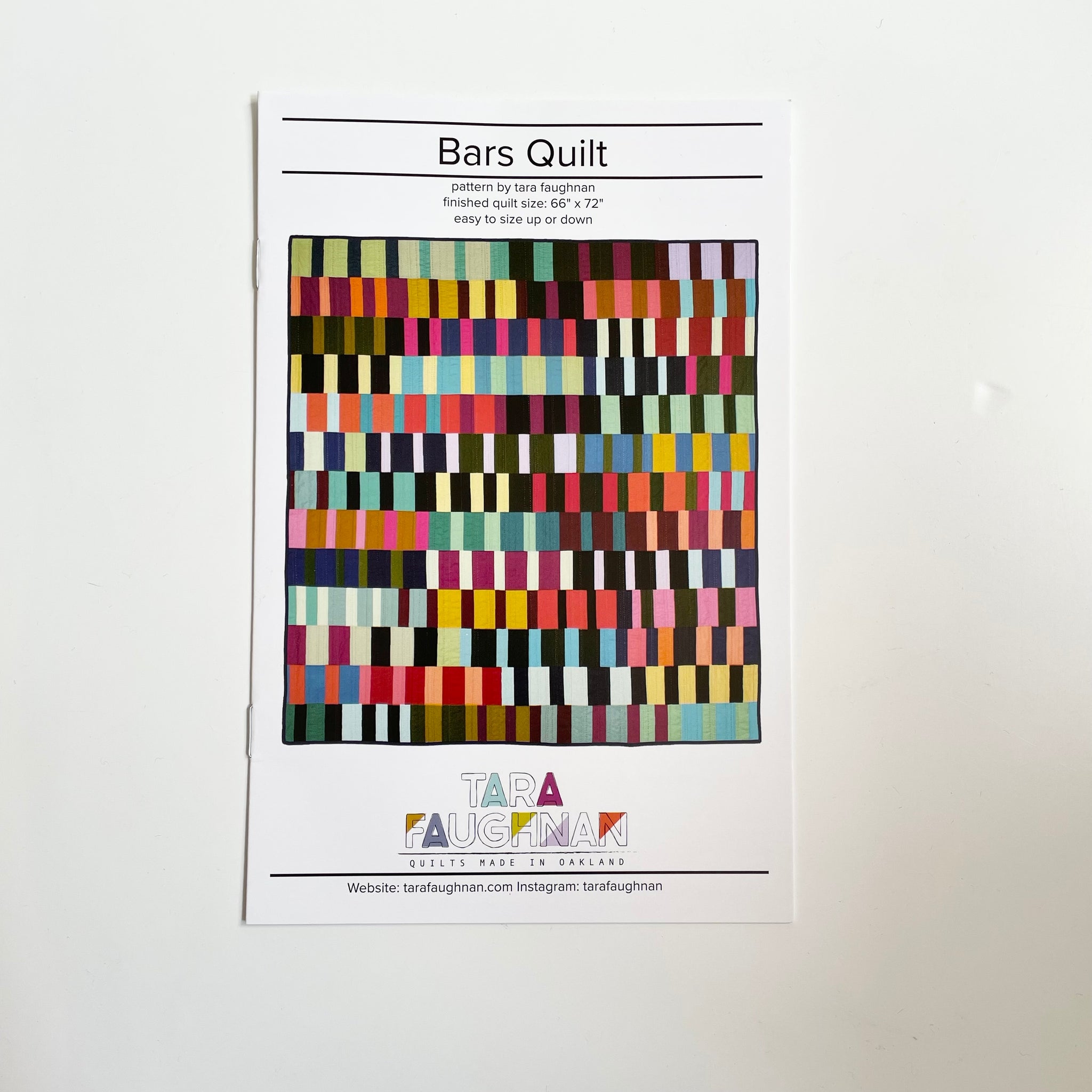 Tara Faughnan Quilts : Bars Quilt