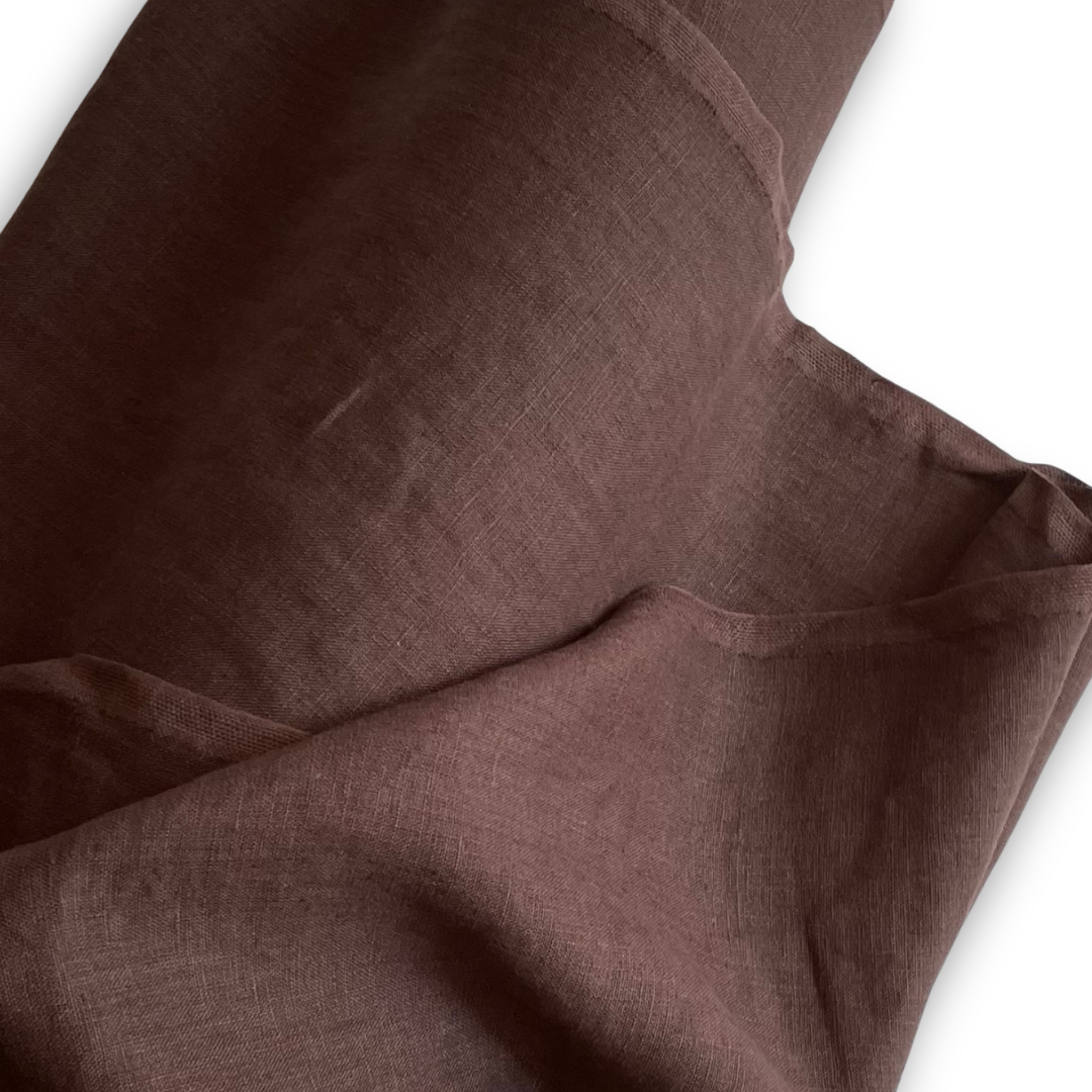 Midweight European Linen - Chocolate