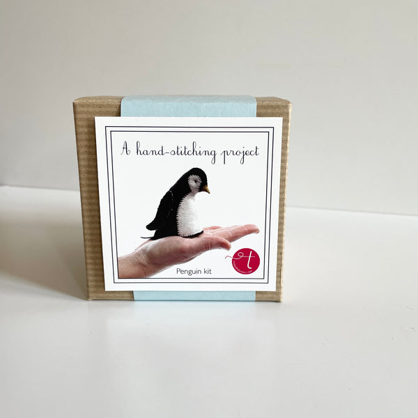 Threadfollower Handstitching Kit :  Penguin
