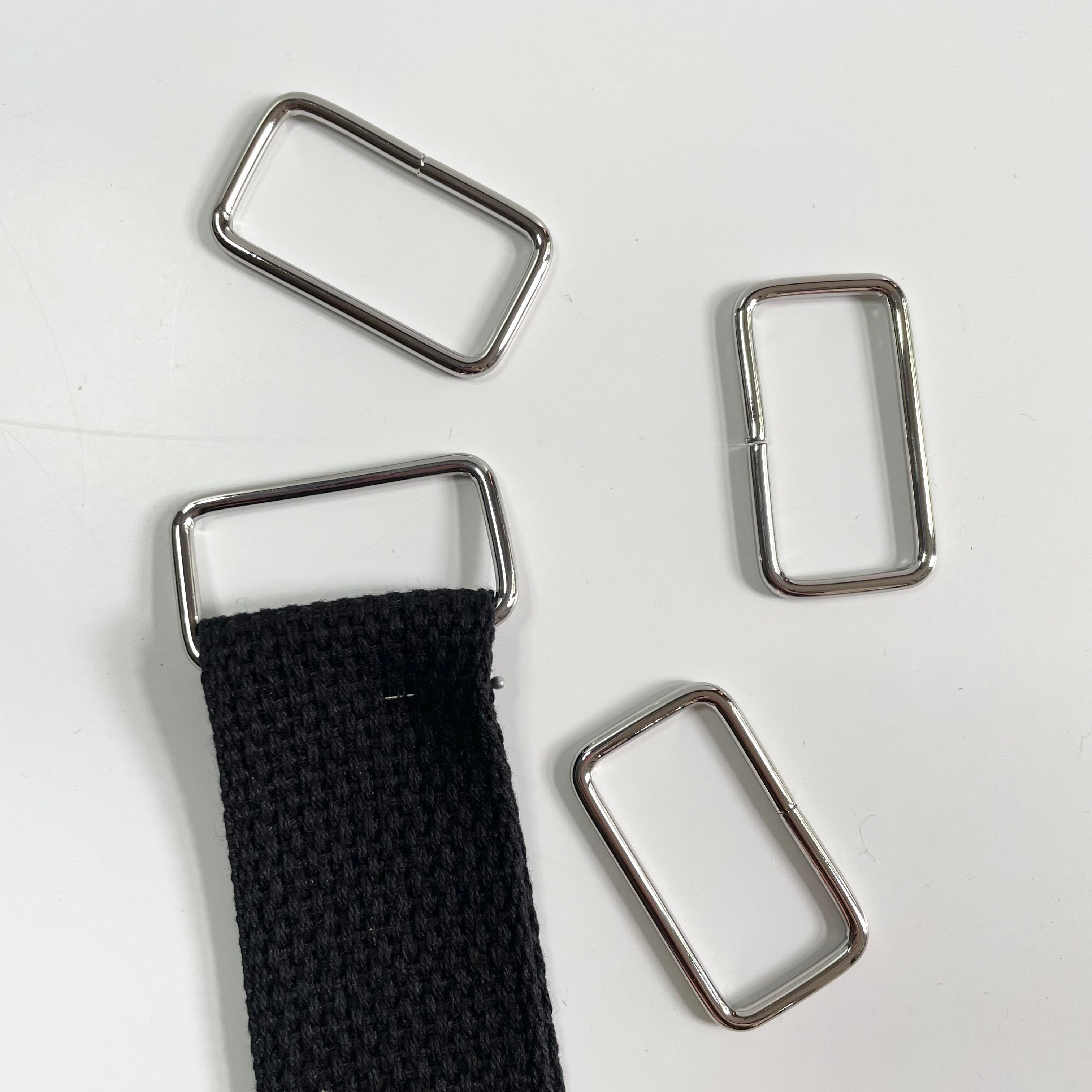 Rectangle Rings - Nickel