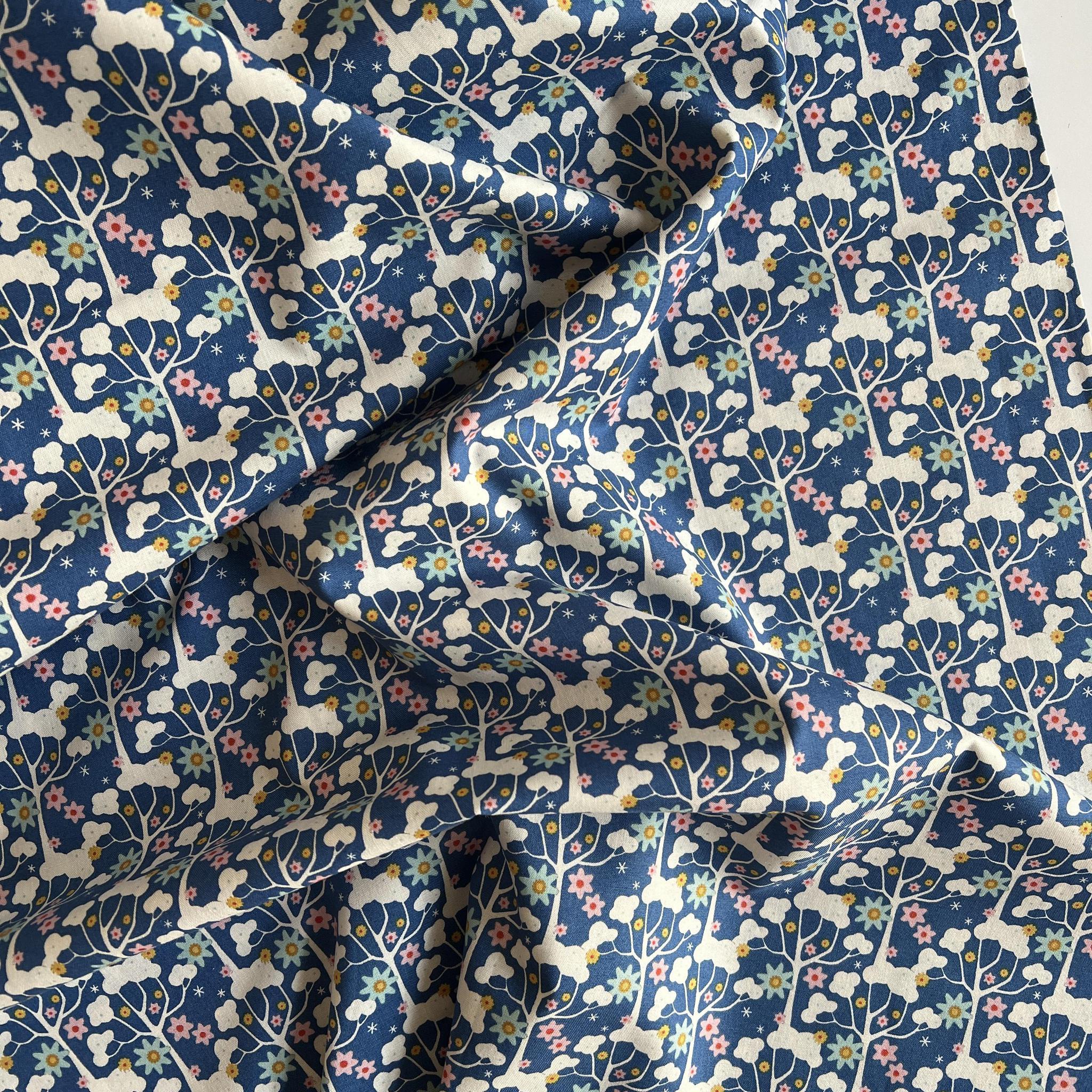Tilda Fabrics : Jubilee : Wildgarden Blue