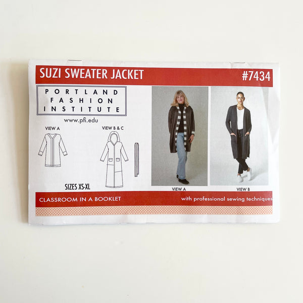 Portland Fashion Institute : Suzi Sweater Jacket