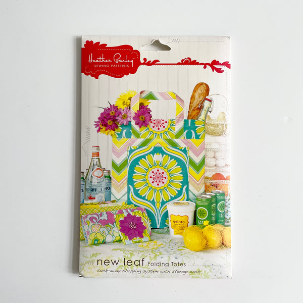 Heather Bailey Patterns : New Leaf Folding Totes