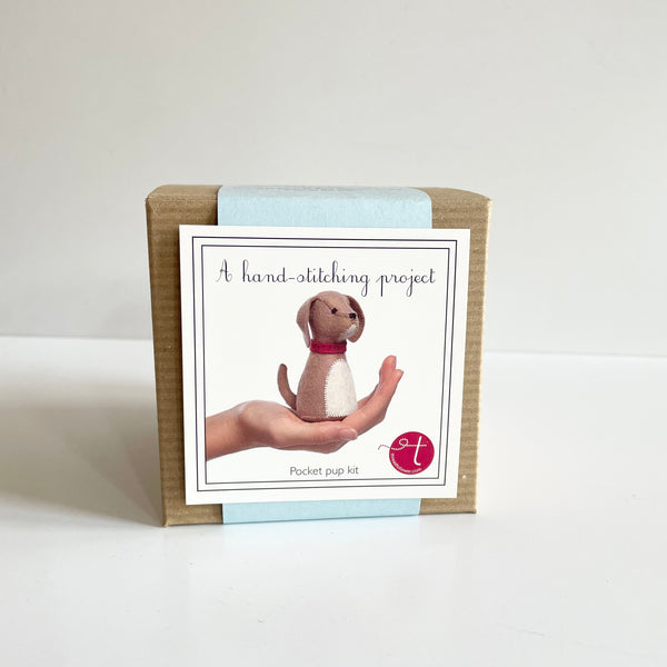 Threadfollower Handstitching Kit : Pocket Pup