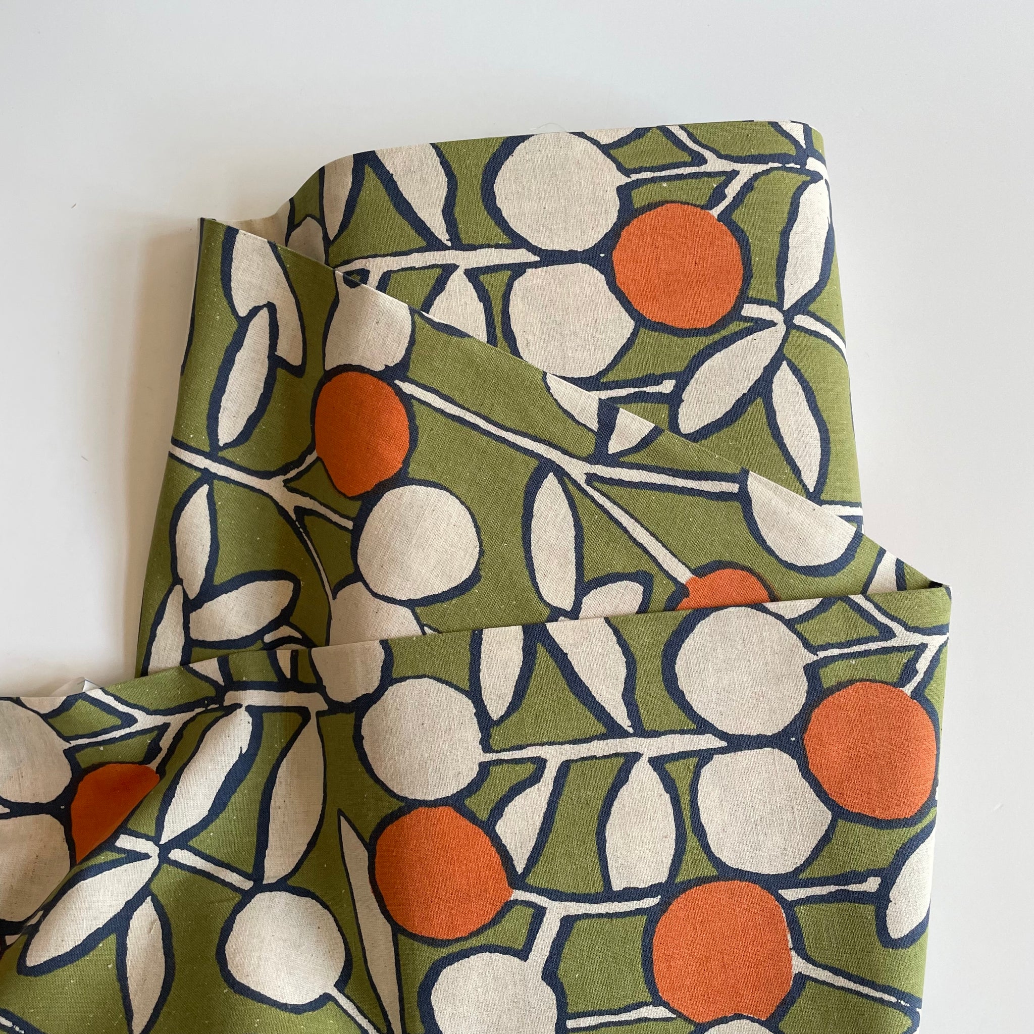 Hokkoh Sheeting - Berry Pop Green / Orange